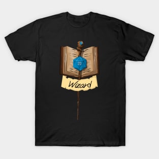 Dungeons & Dragons Wizard D20 T-Shirt